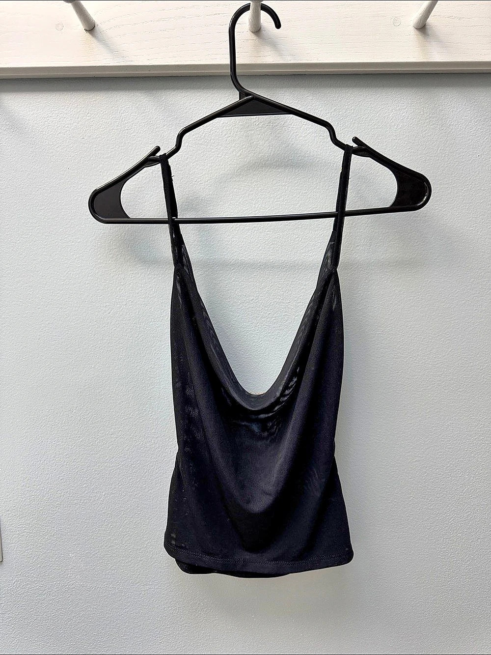 Black Draped Camisole Size XS
